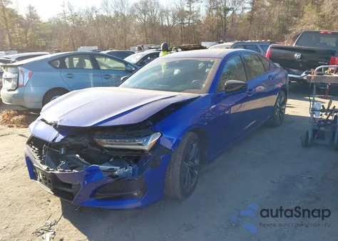 2021 Acura Tlx A-Spec Package z USA, uszkodzony, nr VIN 19UUB6F53MA003817